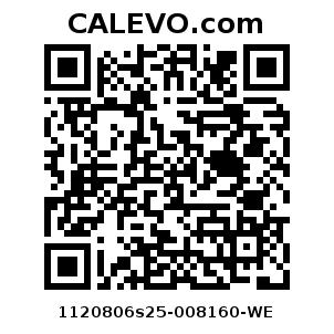 Calevo.com Preisschild 1120806s25-008160-WE