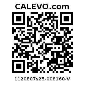 Calevo.com Preisschild 1120807s25-008160-V