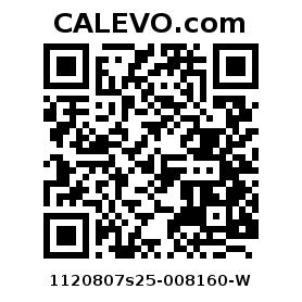 Calevo.com Preisschild 1120807s25-008160-W
