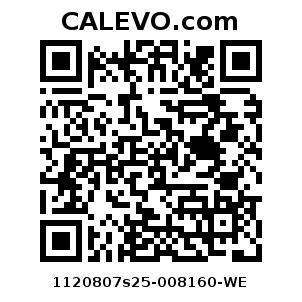 Calevo.com Preisschild 1120807s25-008160-WE