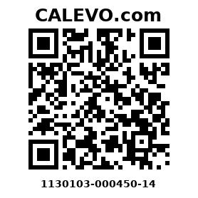 Calevo.com Preisschild 1130103-000450-14