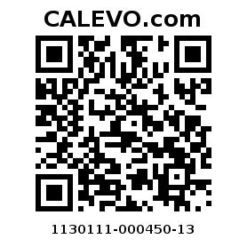 Calevo.com Preisschild 1130111-000450-13