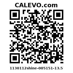 Calevo.com Preisschild 1130112shine-005151-13.5