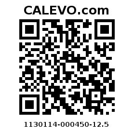 Calevo.com Preisschild 1130114-000450-12.5