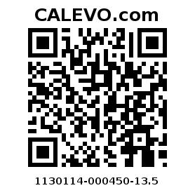 Calevo.com Preisschild 1130114-000450-13.5