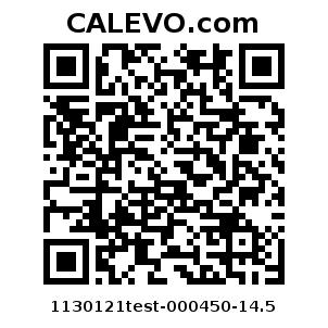 Calevo.com Preisschild 1130121test-000450-14.5