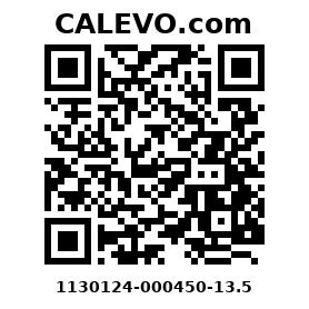Calevo.com Preisschild 1130124-000450-13.5