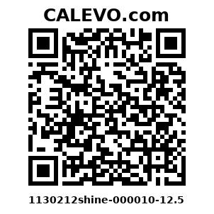 Calevo.com Preisschild 1130212shine-000010-12.5