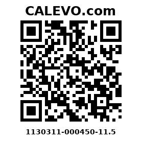 Calevo.com Preisschild 1130311-000450-11.5