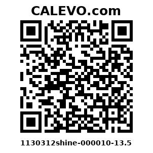 Calevo.com Preisschild 1130312shine-000010-13.5