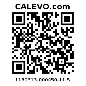 Calevo.com Preisschild 1130313-000450-11.5