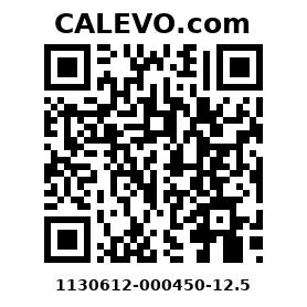 Calevo.com Preisschild 1130612-000450-12.5