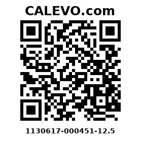 Calevo.com Preisschild 1130617-000451-12.5
