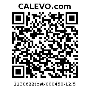 Calevo.com Preisschild 1130622test-000450-12.5