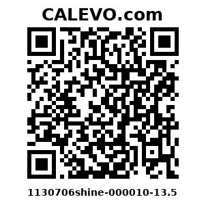 Calevo.com Preisschild 1130706shine-000010-13.5