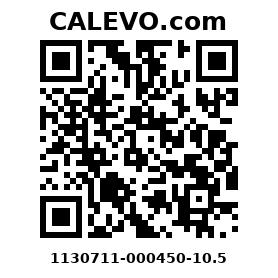 Calevo.com Preisschild 1130711-000450-10.5