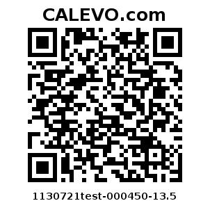 Calevo.com Preisschild 1130721test-000450-13.5