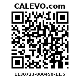 Calevo.com Preisschild 1130723-000450-11.5