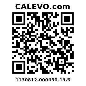 Calevo.com Preisschild 1130812-000450-13.5