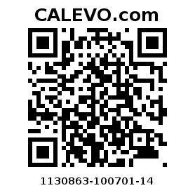 Calevo.com Preisschild 1130863-100701-14