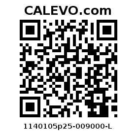 Calevo.com Preisschild 1140105p25-009000-L