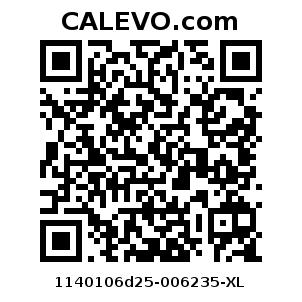 Calevo.com Preisschild 1140106d25-006235-XL