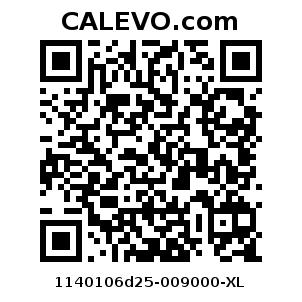 Calevo.com Preisschild 1140106d25-009000-XL