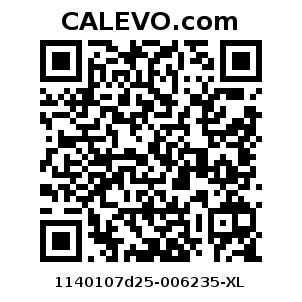 Calevo.com Preisschild 1140107d25-006235-XL