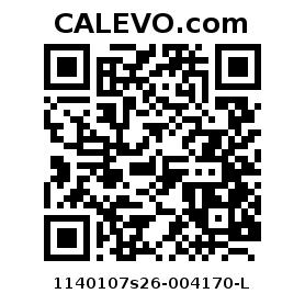 Calevo.com Preisschild 1140107s26-004170-L