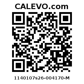 Calevo.com Preisschild 1140107s26-004170-M
