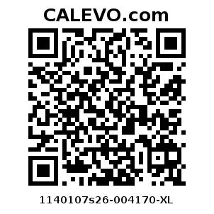 Calevo.com Preisschild 1140107s26-004170-XL