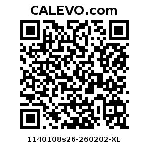 Calevo.com Preisschild 1140108s26-260202-XL
