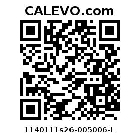 Calevo.com Preisschild 1140111s26-005006-L