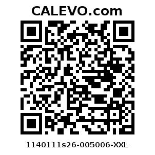 Calevo.com Preisschild 1140111s26-005006-XXL