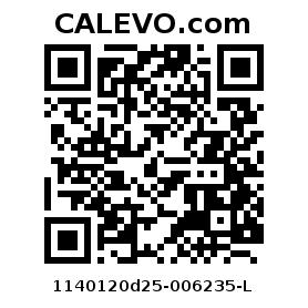 Calevo.com Preisschild 1140120d25-006235-L