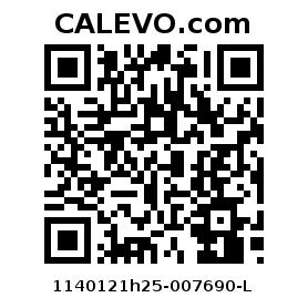 Calevo.com Preisschild 1140121h25-007690-L