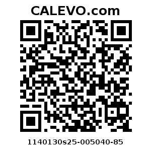 Calevo.com Preisschild 1140130s25-005040-85