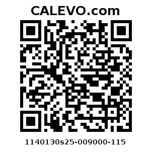 Calevo.com Preisschild 1140130s25-009000-115