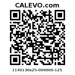 Calevo.com Preisschild 1140130s25-009000-125