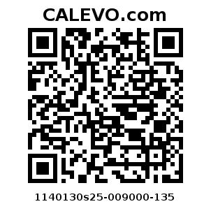 Calevo.com Preisschild 1140130s25-009000-135