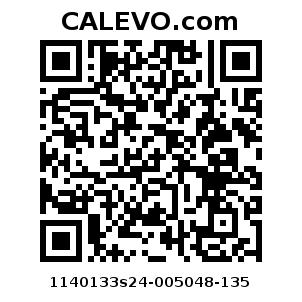 Calevo.com Preisschild 1140133s24-005048-135