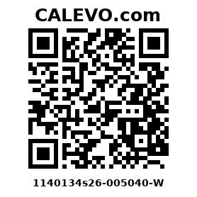 Calevo.com Preisschild 1140134s26-005040-W