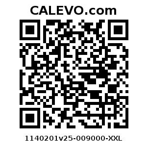 Calevo.com Preisschild 1140201v25-009000-XXL
