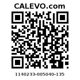 Calevo.com Preisschild 1140233-005040-135