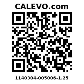 Calevo.com Preisschild 1140304-005006-1.25