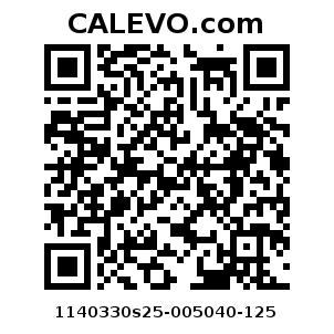 Calevo.com Preisschild 1140330s25-005040-125