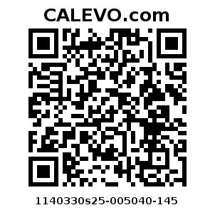 Calevo.com Preisschild 1140330s25-005040-145