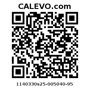 Calevo.com Preisschild 1140330s25-005040-95