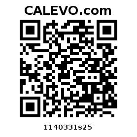 Calevo.com Preisschild 1140331s25