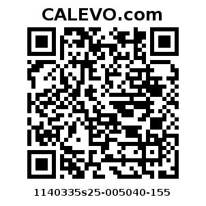 Calevo.com Preisschild 1140335s25-005040-155